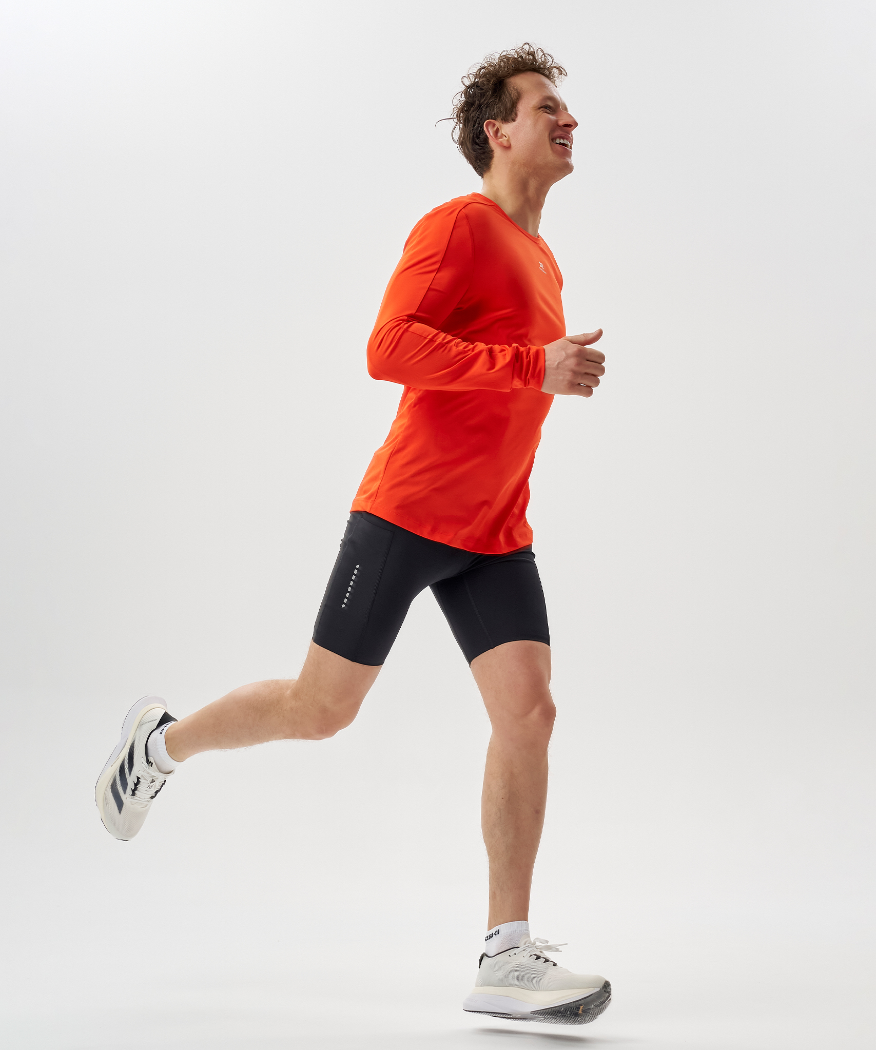 Футболка Nordski Upcast Orange с длинным рукавом