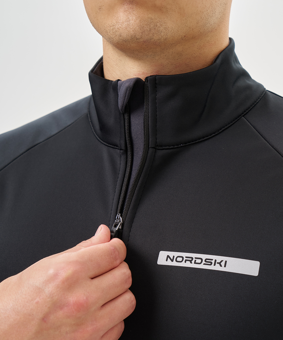 Тренировочная куртка Nordski Core Black/Grey