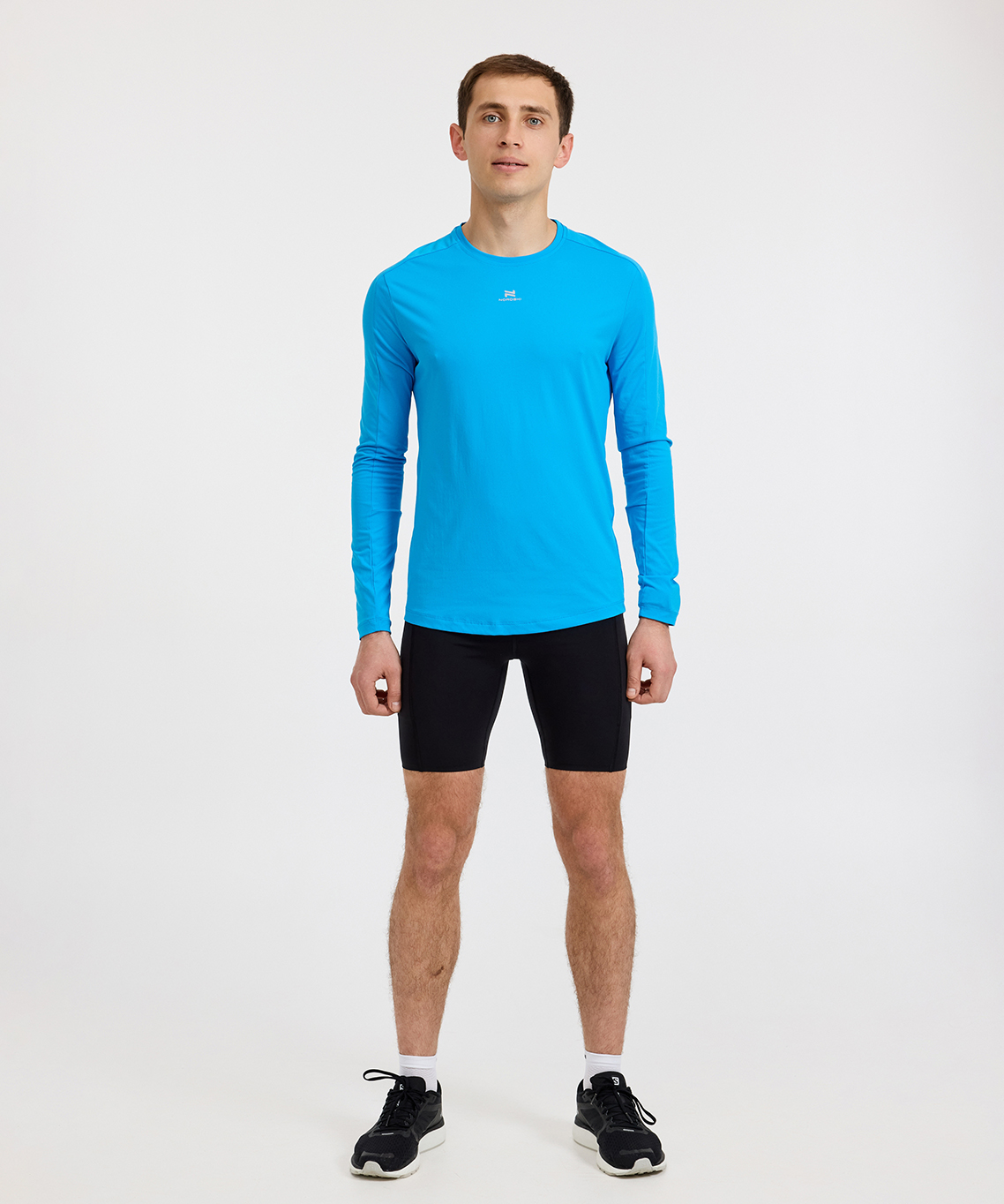 Футболка Nordski Upcast Cobalt с длинным рукавом