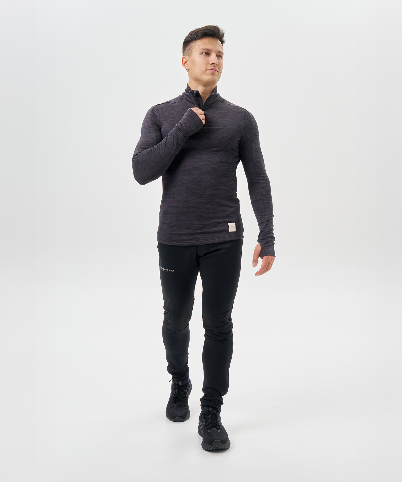 Лонгслив Nordski Impulse Black