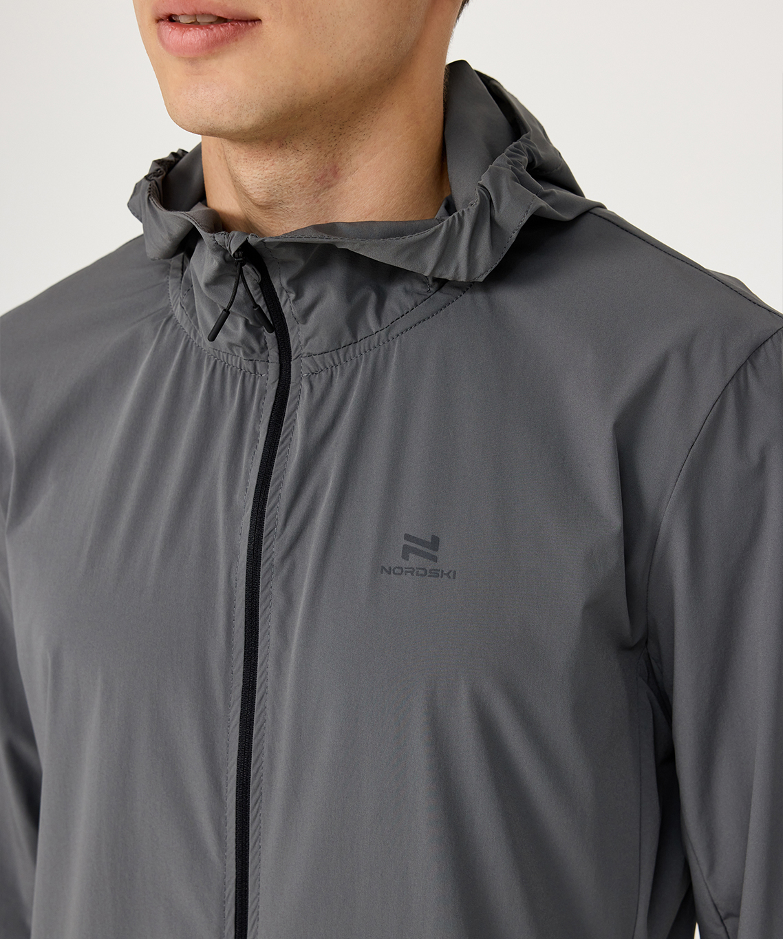 Ветровка беговая Nordski Stayer Graphite