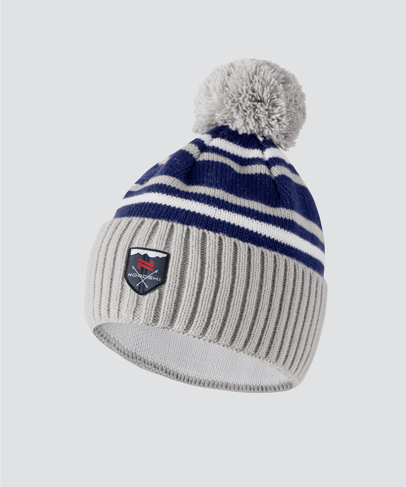 Шапка Nordski Severe Dark Blue/Grey