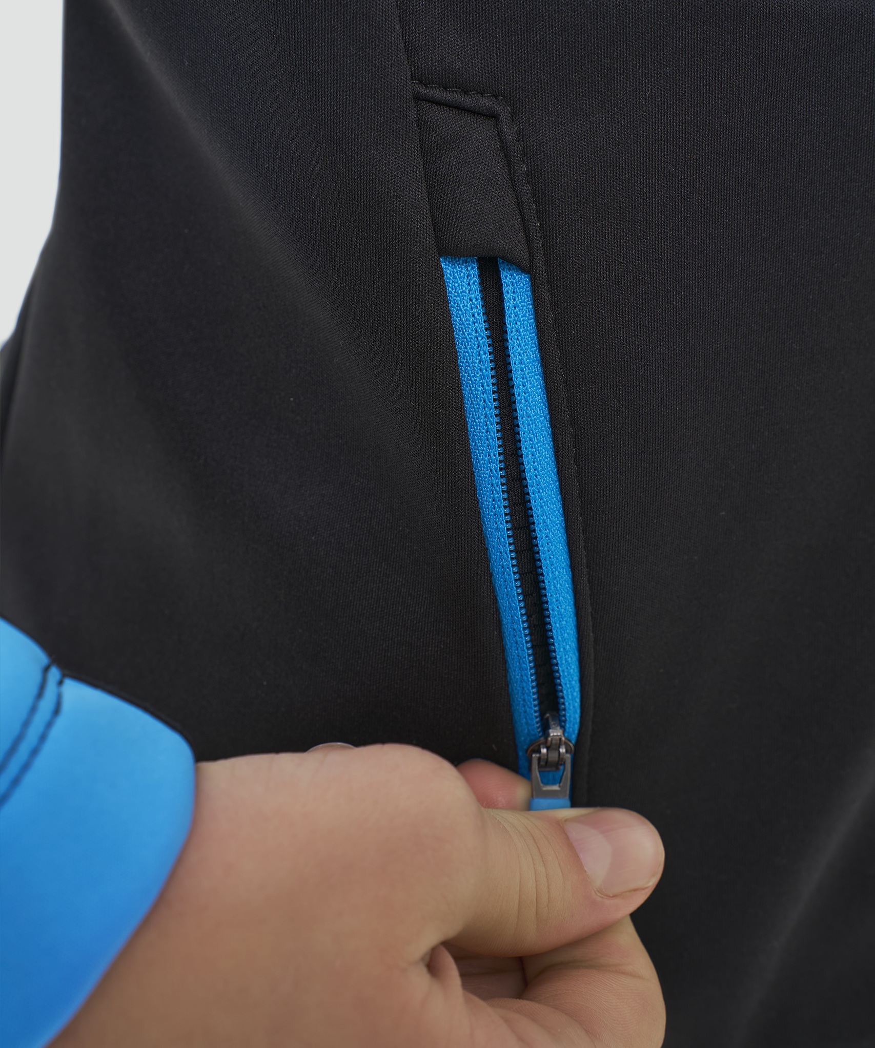 Тренировочная куртка Nordski Jr. Advance Light Blue/Black