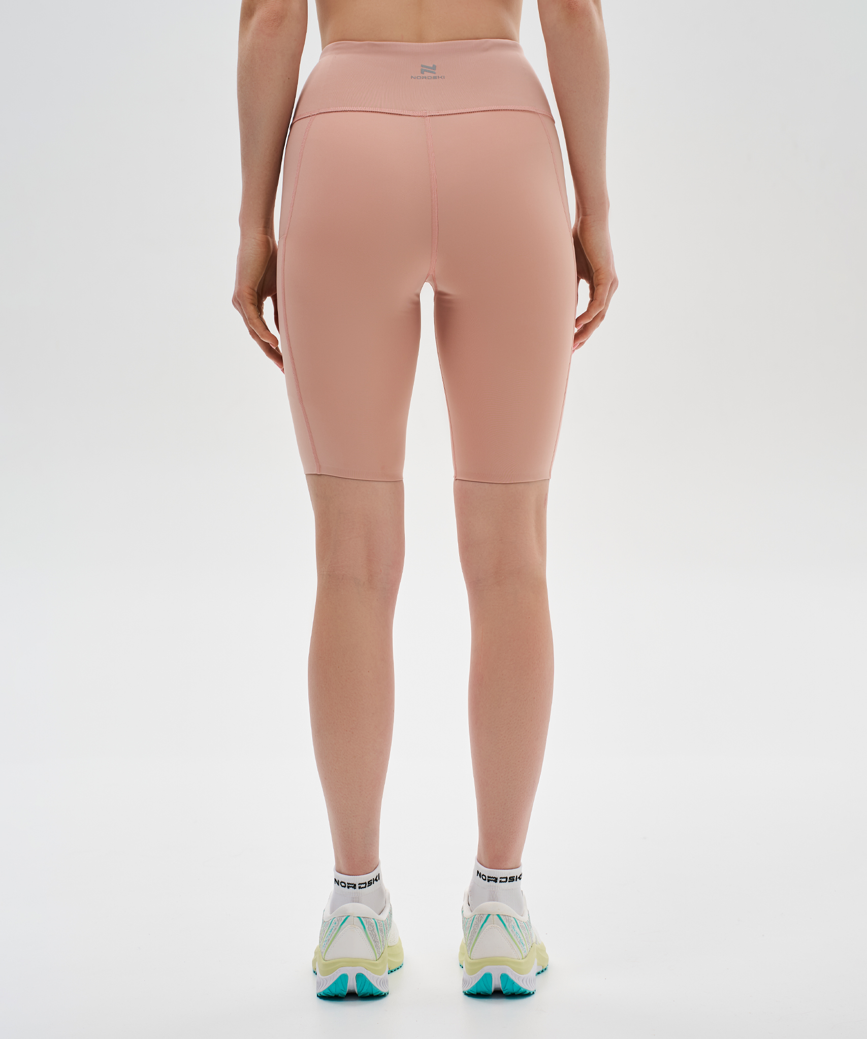 Тайтсы half Nordski Road Soft Pink W