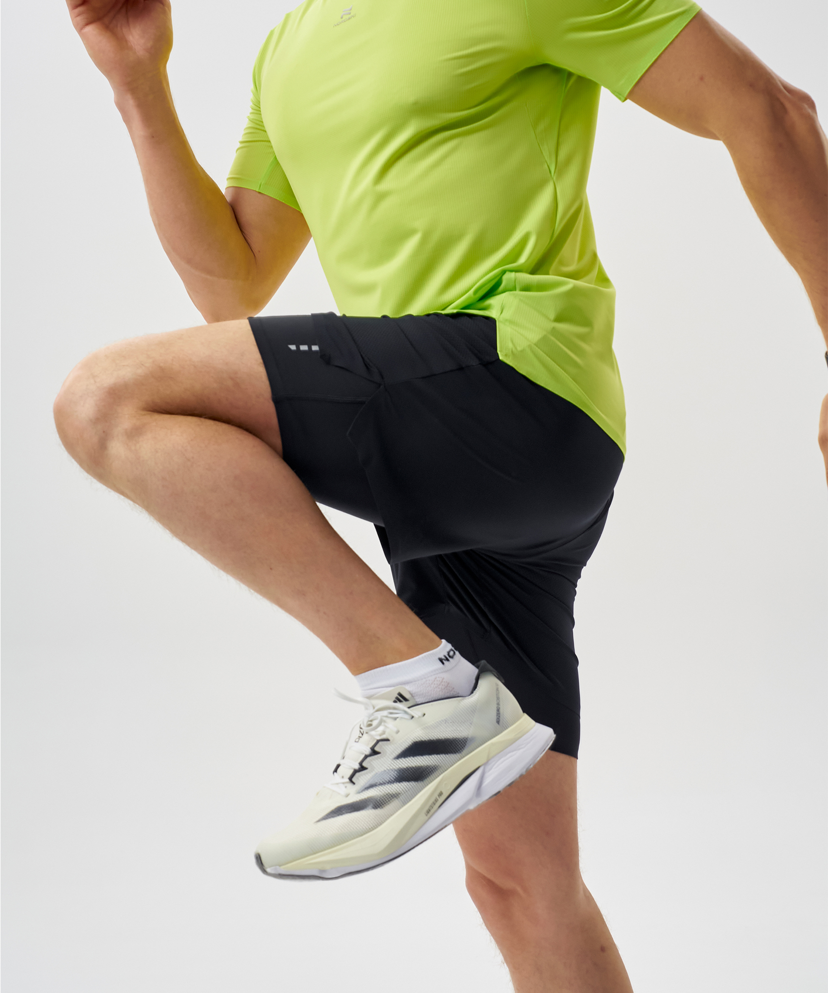 Шорты 2 в 1 Nordski Road Black