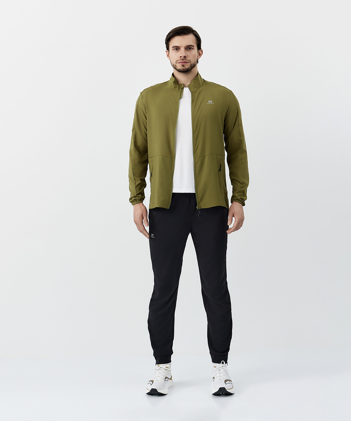 Ветровка беговая Nordski Light Cross Olive