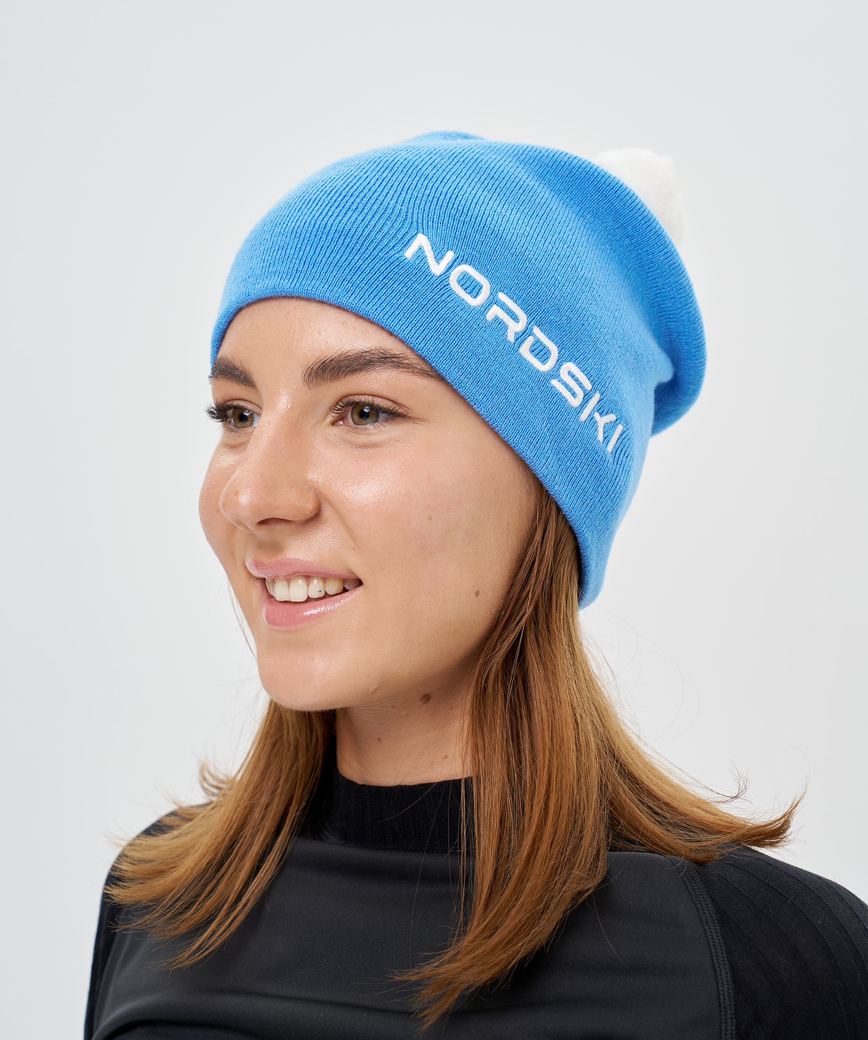 Шапка Nordski Embroidery Light Blue