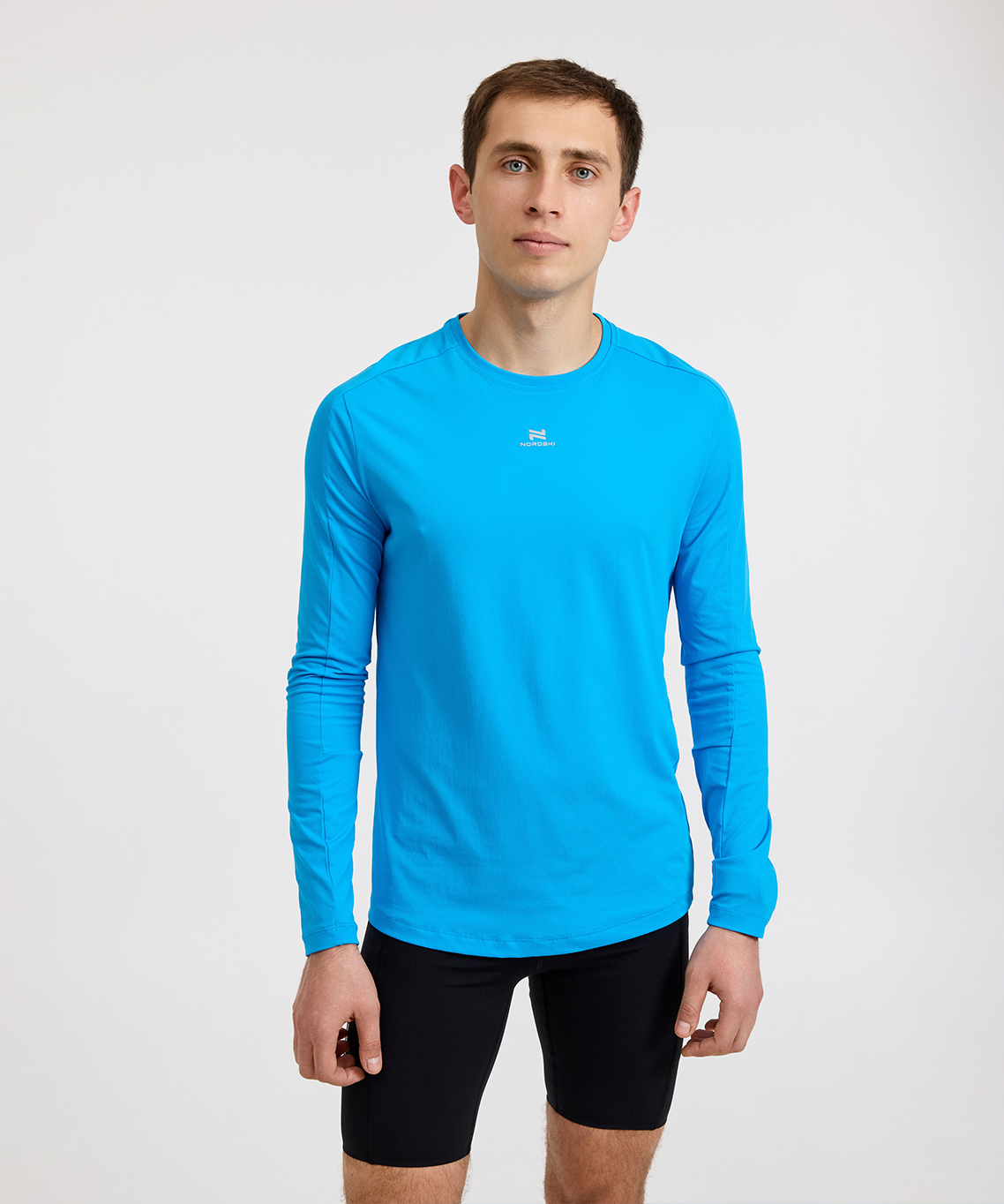 Футболка Nordski Upcast Cobalt с длинным рукавом