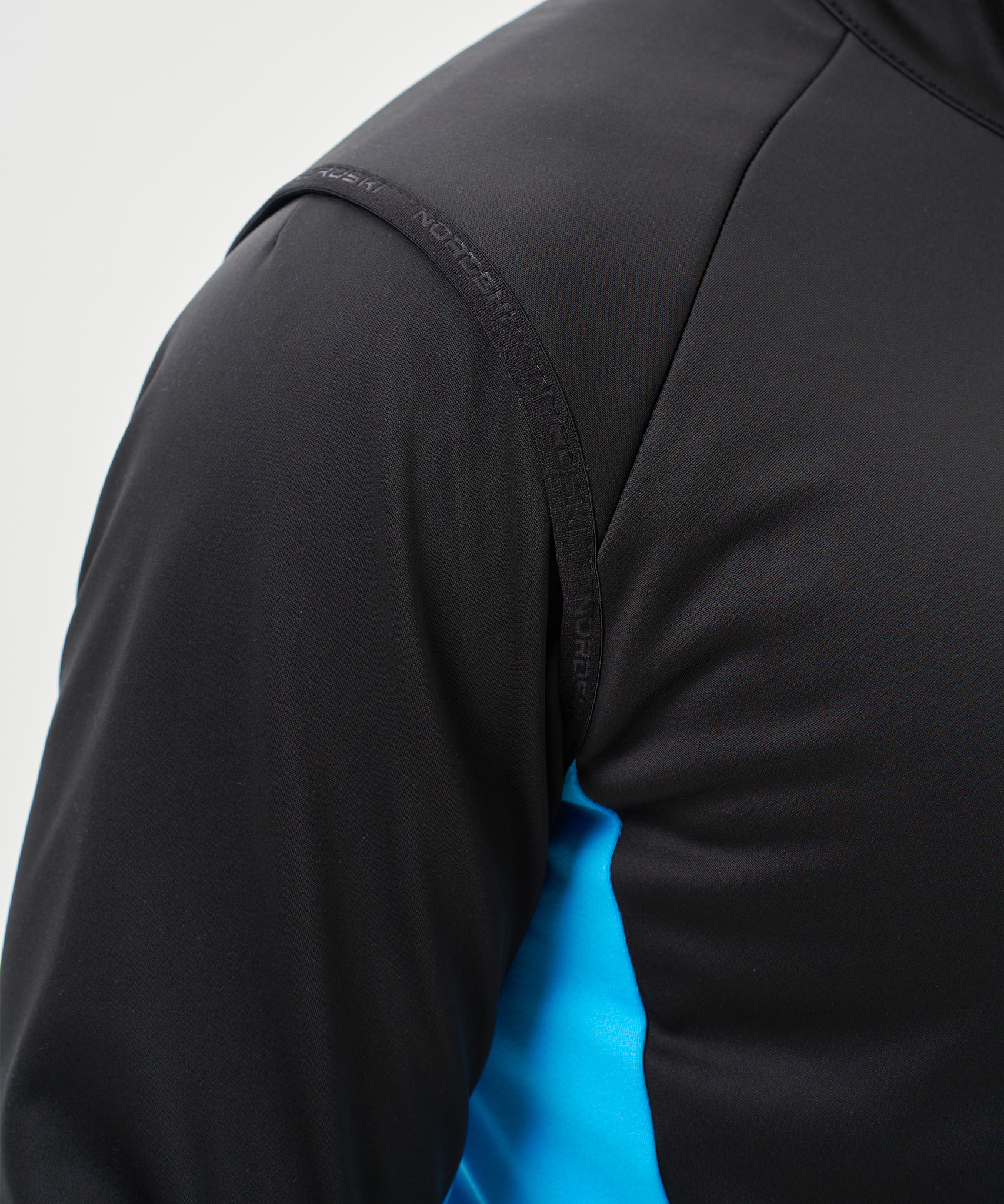 Жилет тренировочный Nordski Core Black/Light Blue