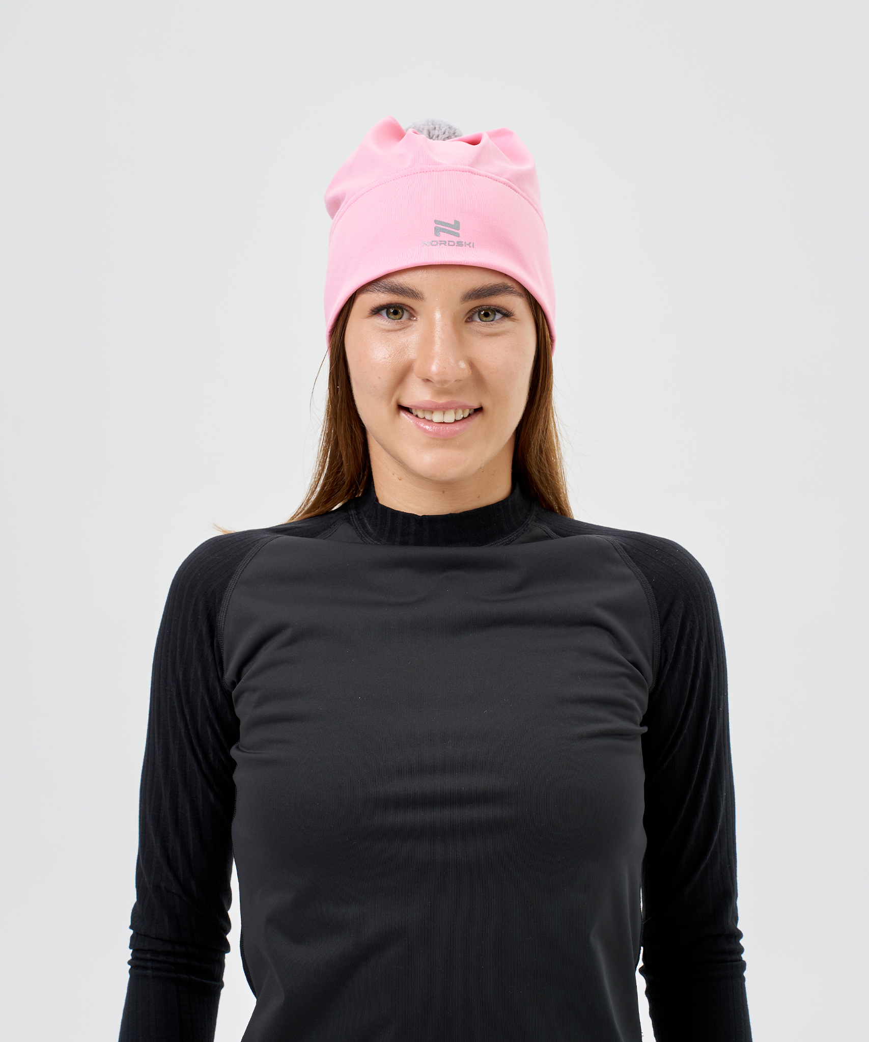 Тренировочная шапка Nordski Train Candy Pink